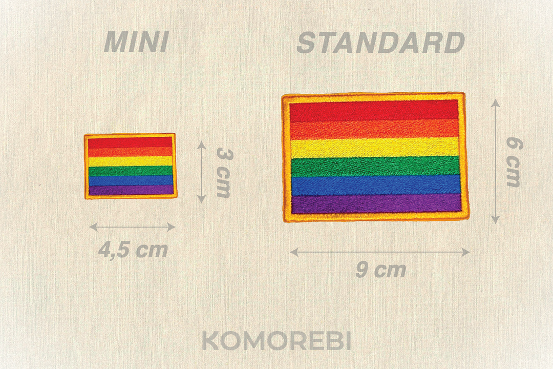 LGBTQ+ - Drapeau Brodé