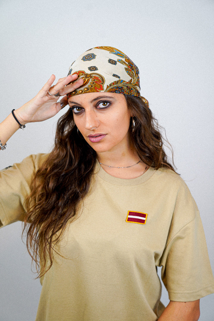 Lettonie • T-shirt drapeau