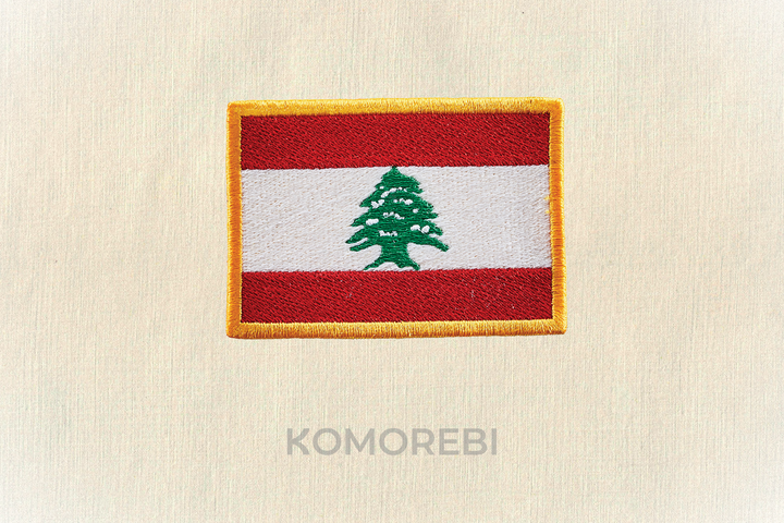 Liban - Drapeau Brodé