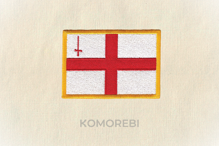 London - Embroidered Flag