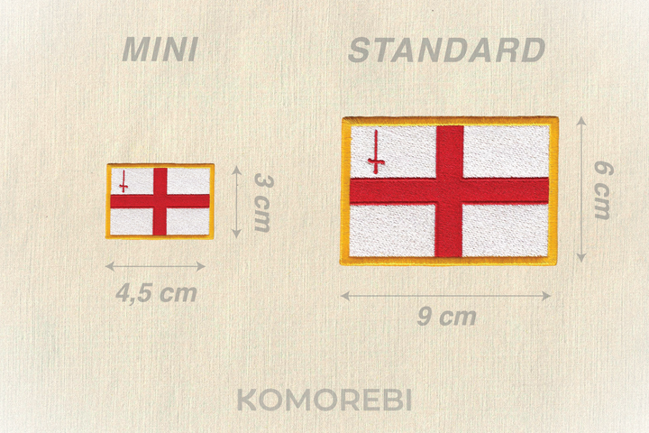 London - Embroidered Flag