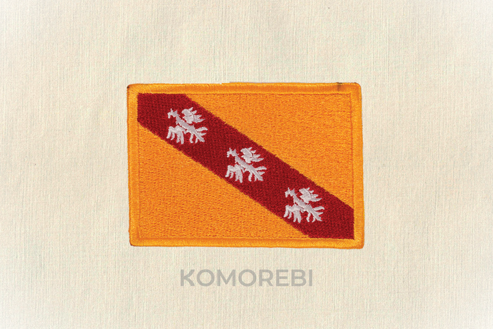 Lorraine - Drapeau Brodé