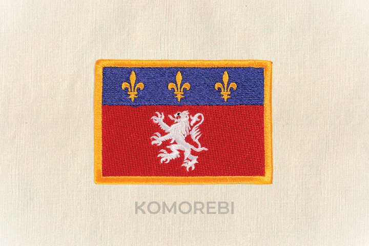 Lyon - Drapeau Brodé