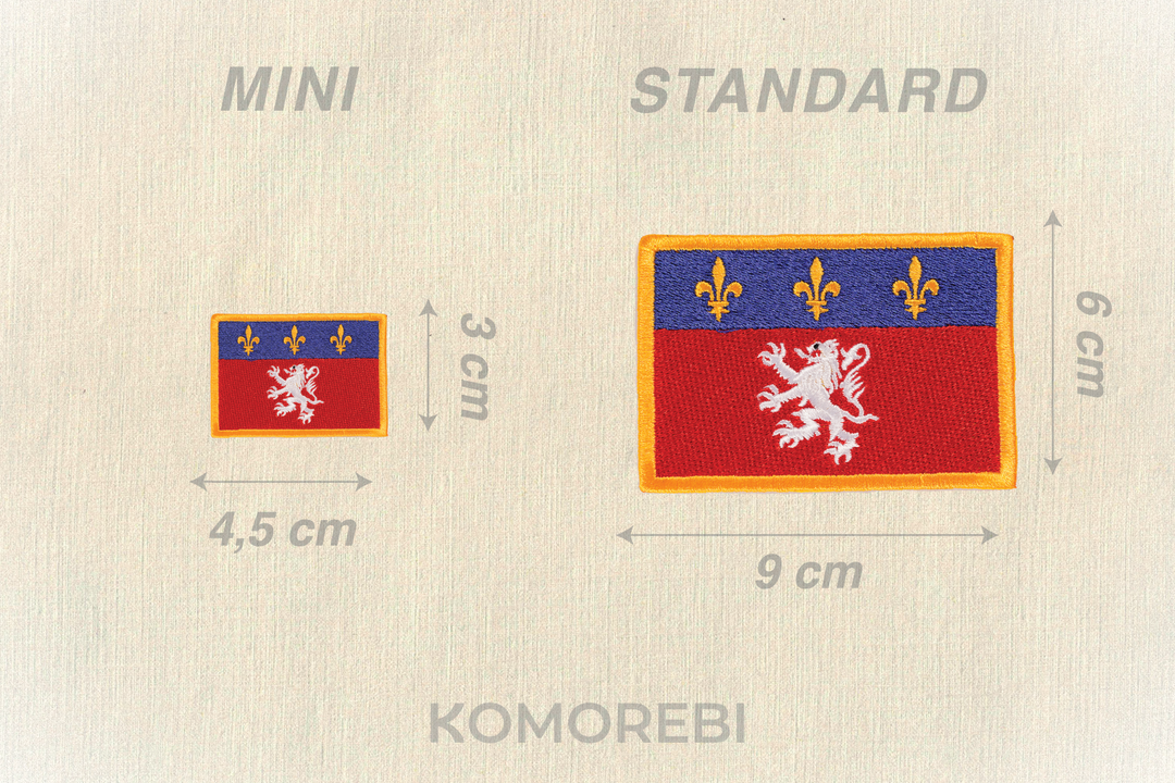 Lyon - Drapeau Brodé