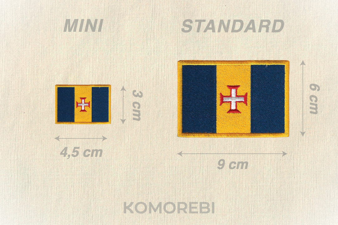 Madère - Drapeau Brodé