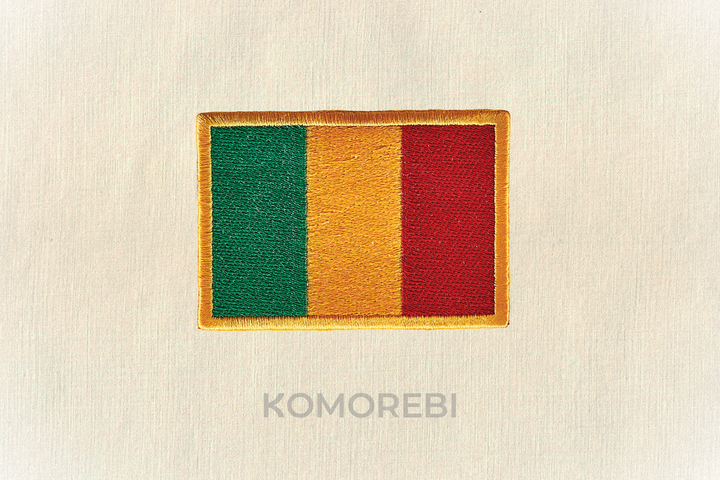 Mali - Drapeau Brodé