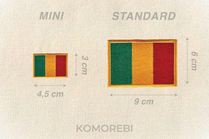 Mali - Drapeau Brodé