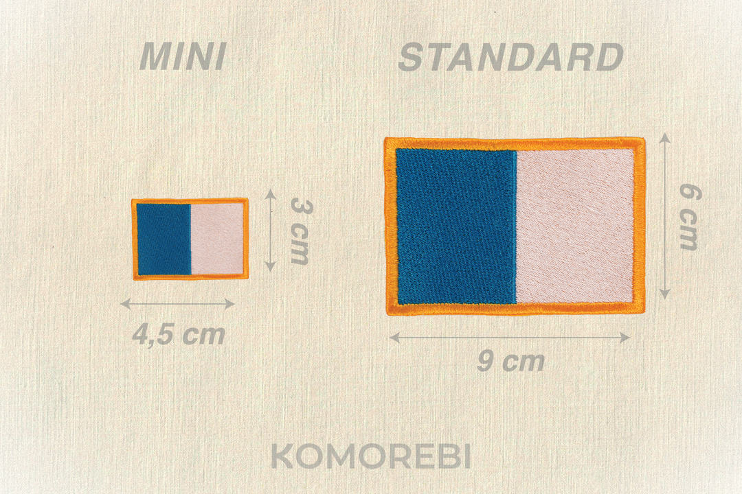 Menton - Drapeau Brodé