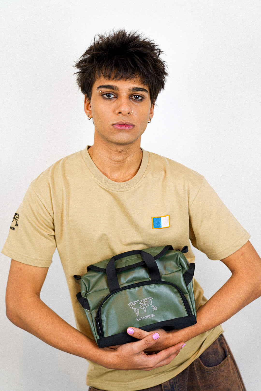 Menton • T-shirt mit Flagge
