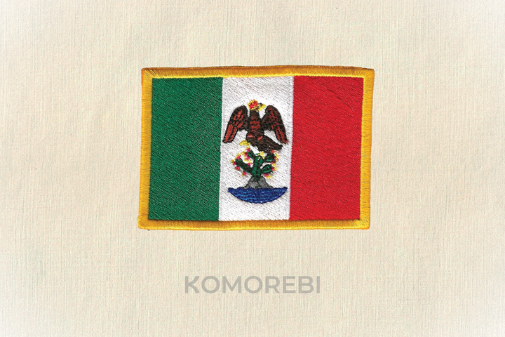 Mexique (1822) - Drapeau Brodé