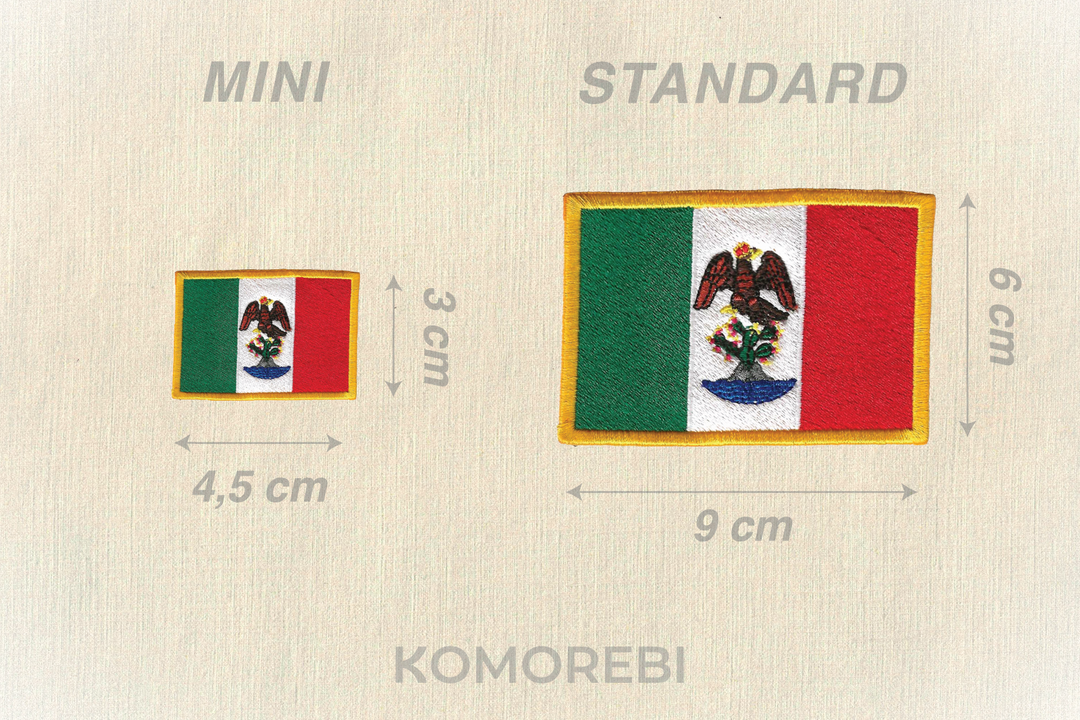 Mexique (1822) - Drapeau Brodé