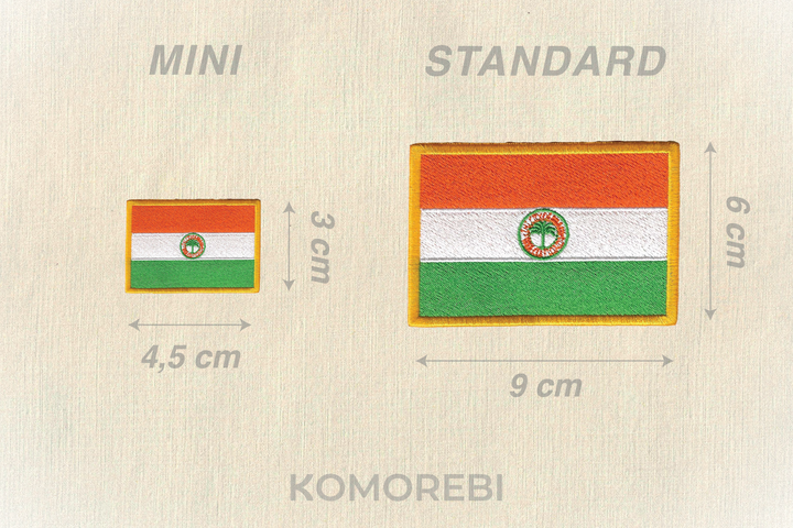 Miami - Besticktes Flagge