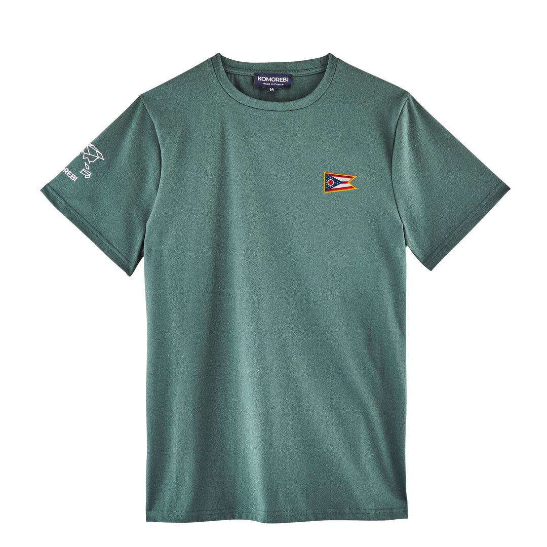 Ohio • T-Shirt mit Fahne