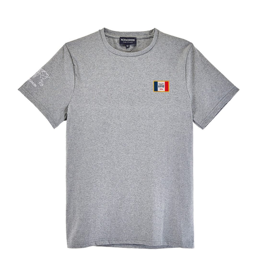 Iowa • T-shirt drapeau