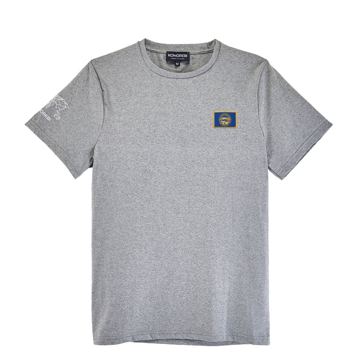 Nebraska • T-shirt mit Flagge