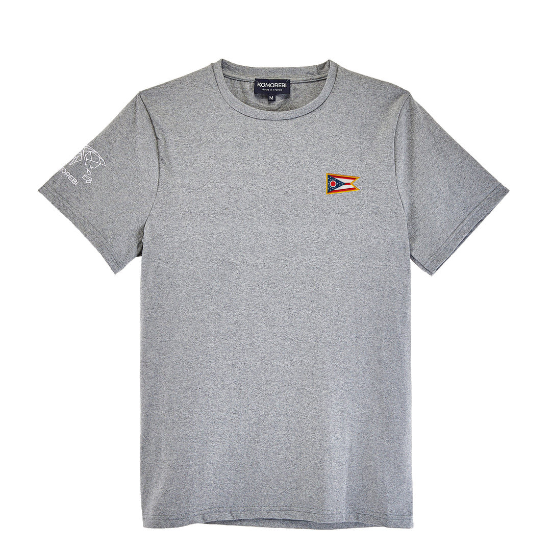 Ohio • T-Shirt mit Fahne