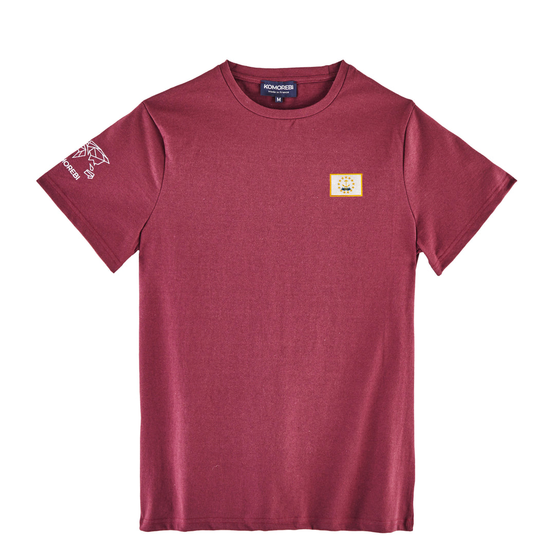 Rhode Island • T-Shirt mit Flagge