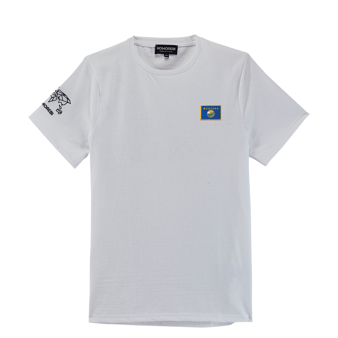 Montana • T-Shirt mit Flagge