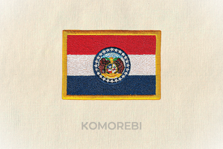 Missouri - Drapeau Brodé