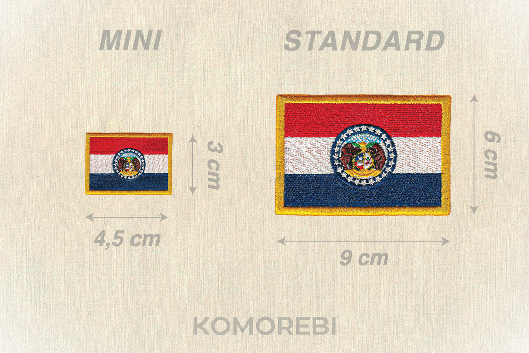 Missouri - Drapeau Brodé