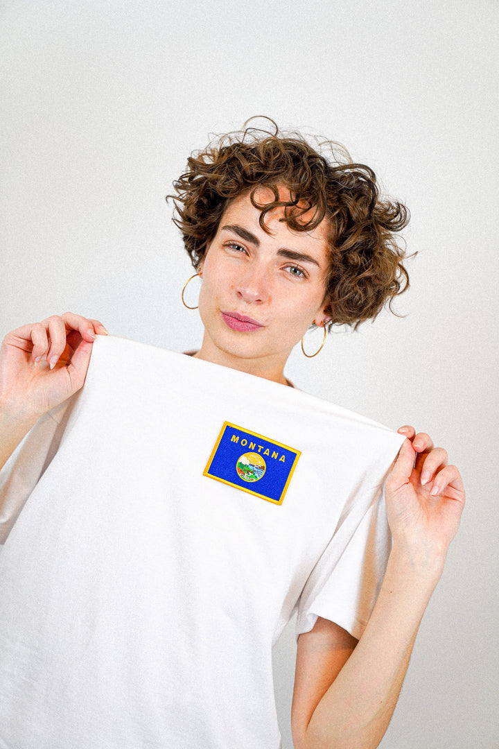 Montana • T-Shirt mit Flagge