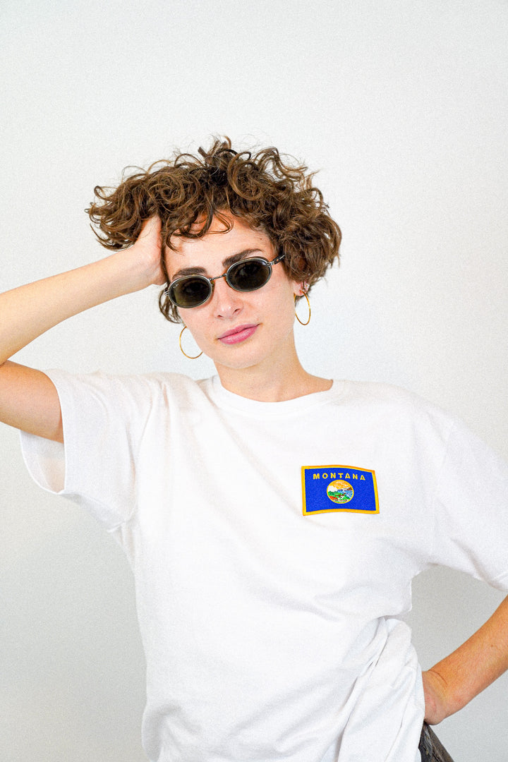 Montana • T-Shirt mit Flagge