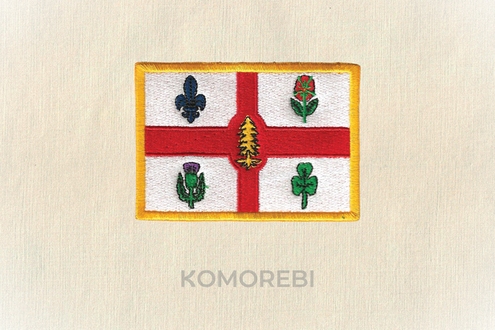 Montréal - Drapeau Brodé