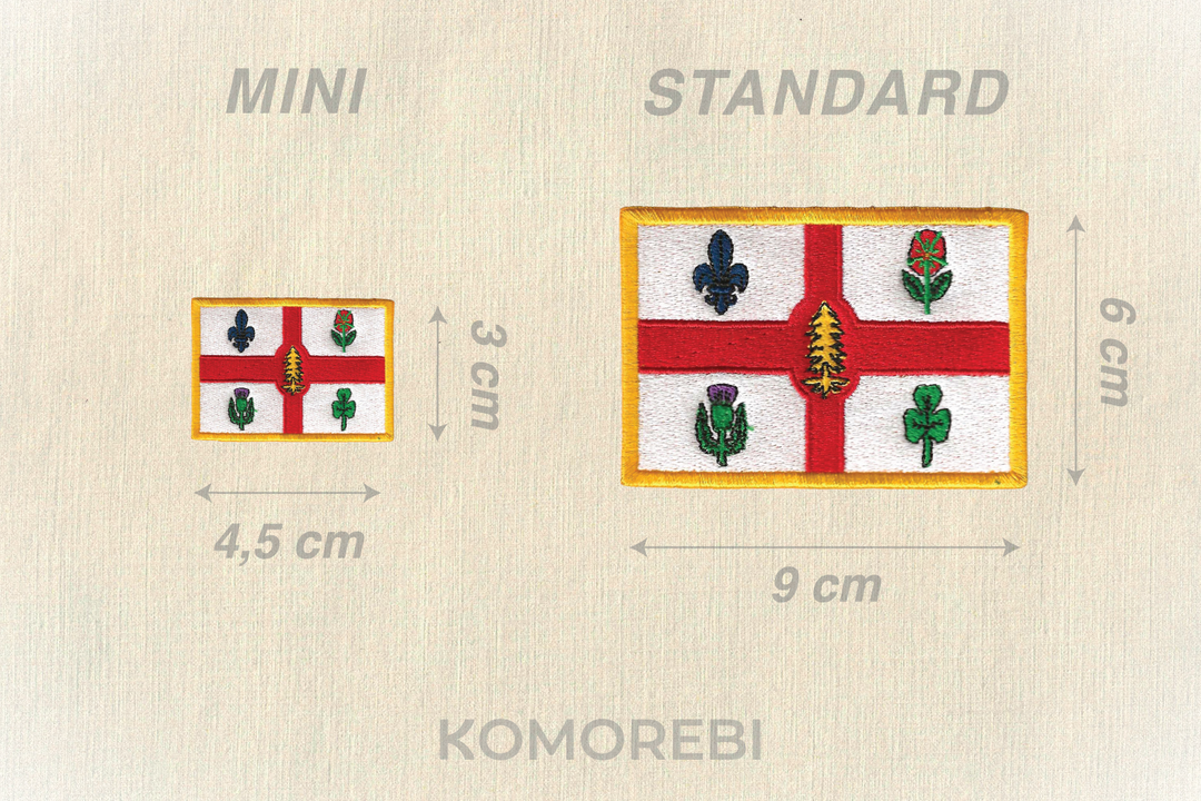 Montréal - Drapeau Brodé