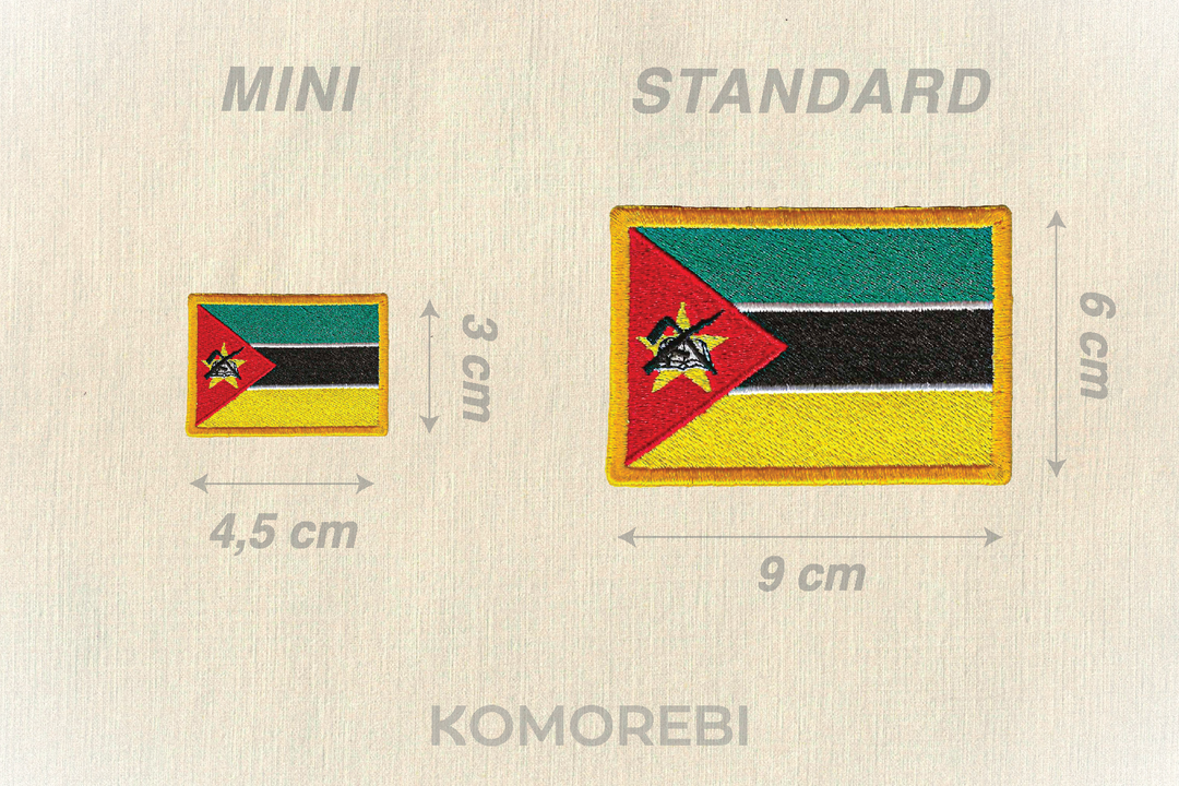 Mozambique - Drapeau Brodé