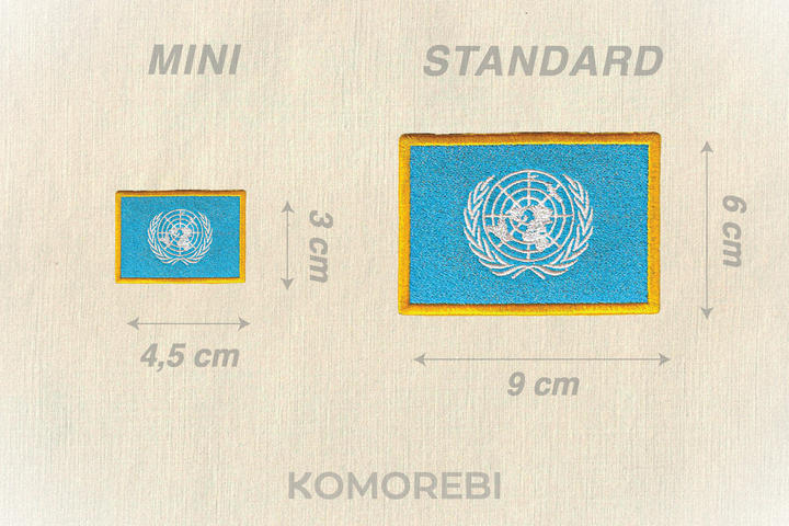 Nations Unies - Drapeau Brodé