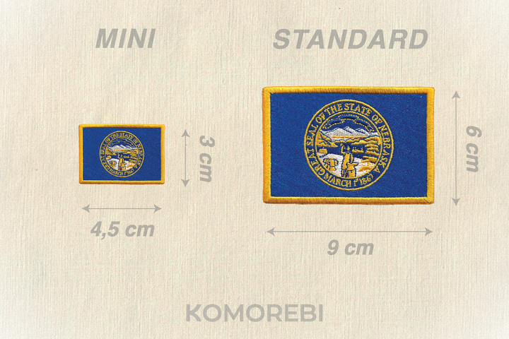 Nebraska - Drapeau Brodé