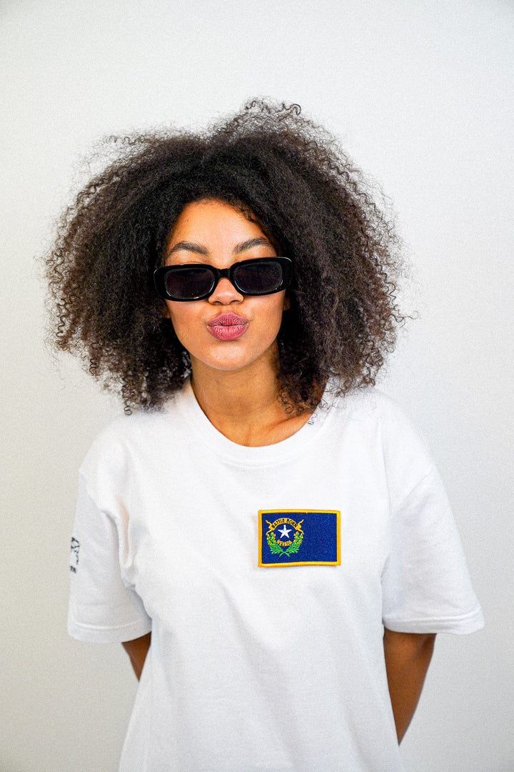 Nevada • T-Shirt mit Flagge