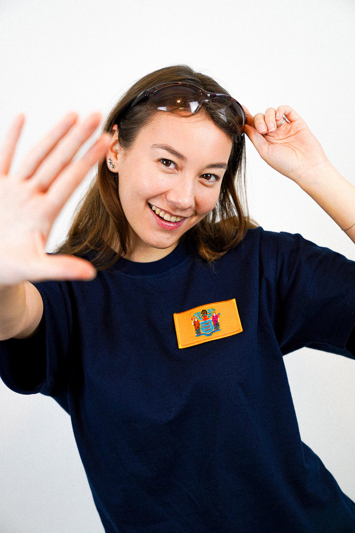New Jersey • T-shirt mit Flagge