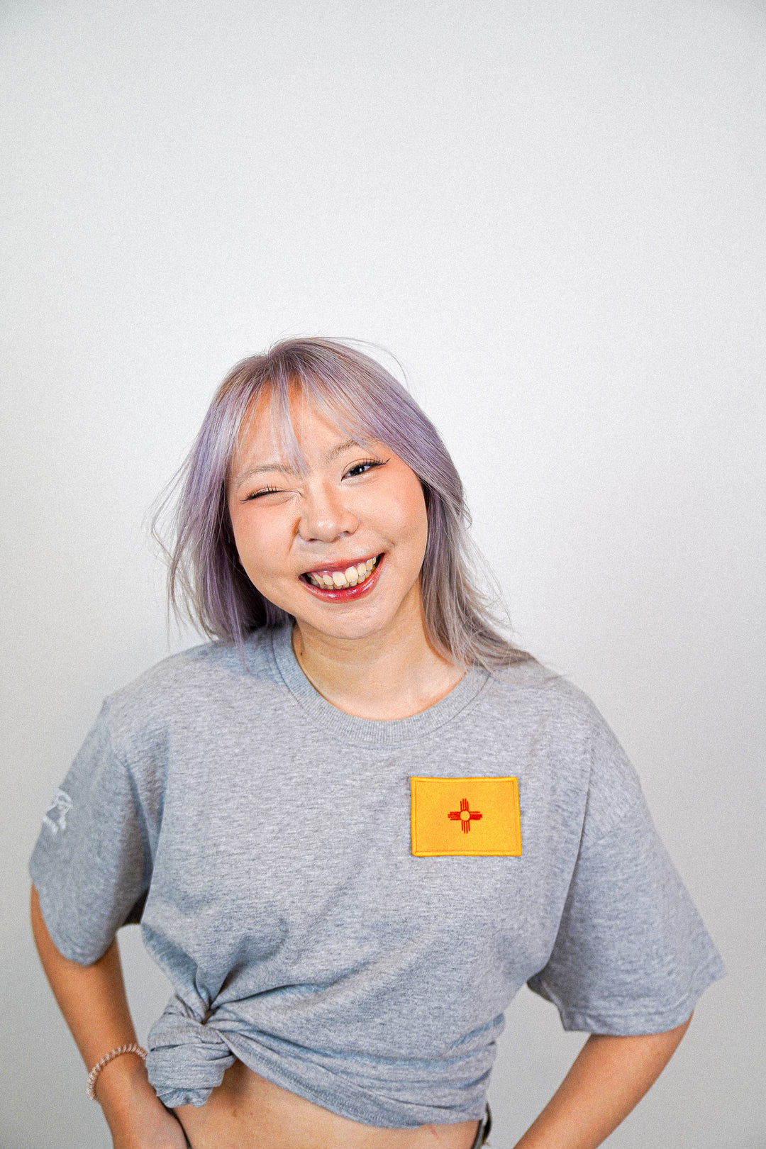 Neuen Mexiko • T-Shirt mit Flagge