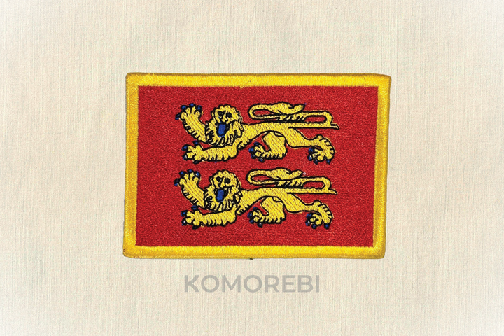 Normandie - Drapeau Brodé