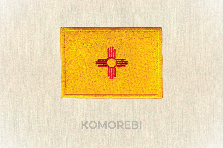 New Mexico - Embroidered Flag