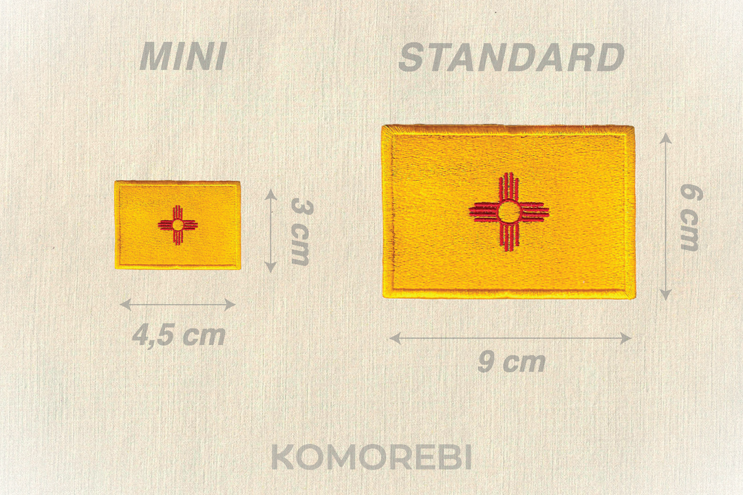 New Mexico - Embroidered Flag