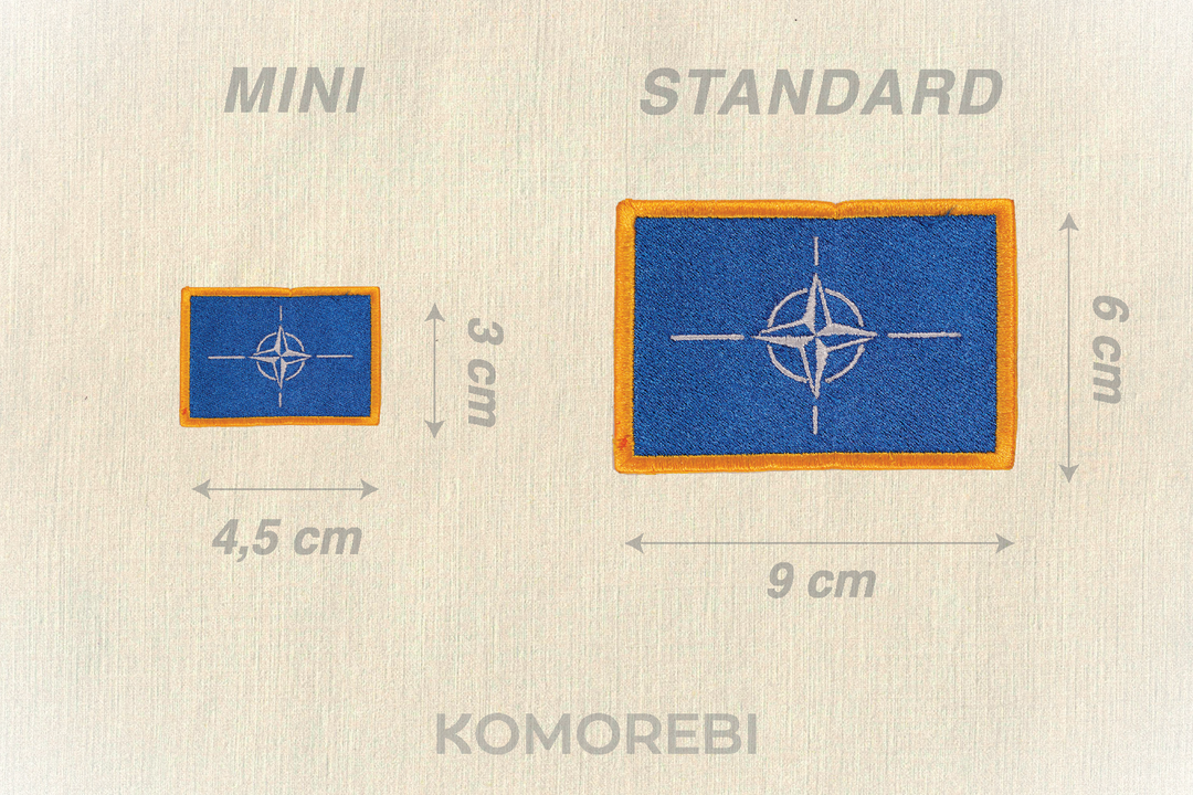 OTAN - Drapeau Brodé