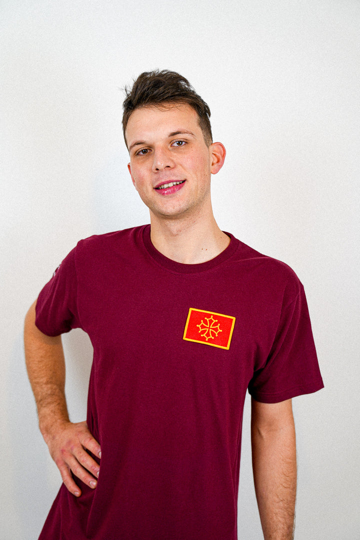 Occitanie • T-Shirt mit Flagge