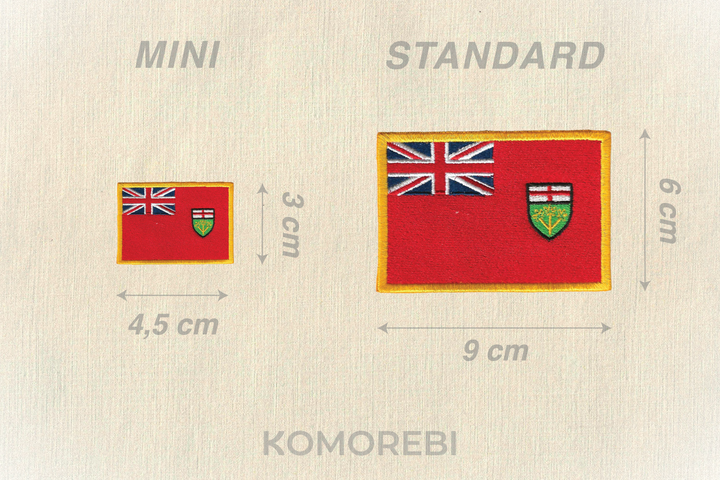 Ontario - Drapeau Brodé