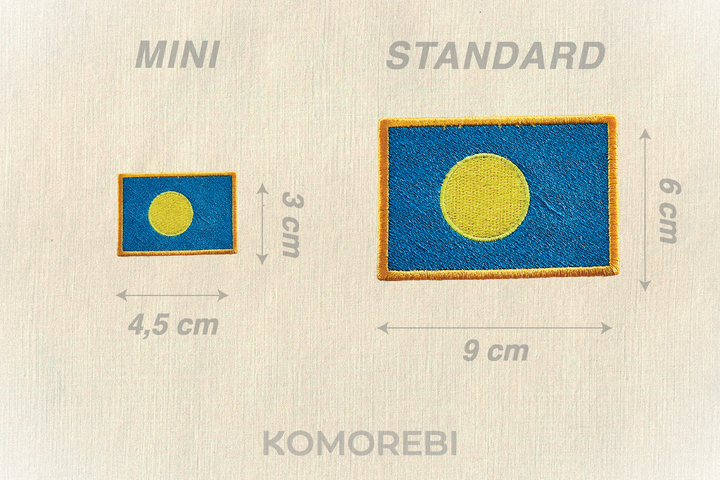 Palaos - Drapeau Brodé