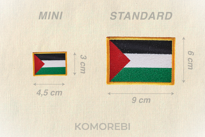 Palestine - Drapeau Brodé