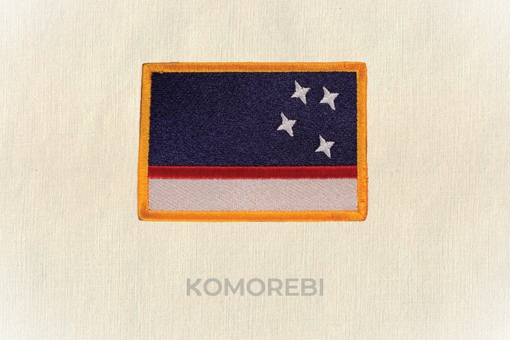 Patagonie - Drapeau Brodé