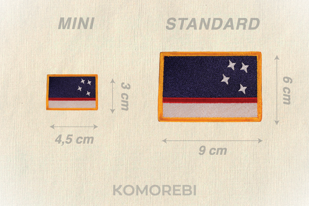 Patagonie - Drapeau Brodé