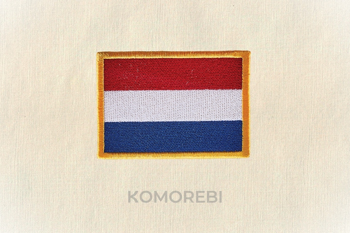 Pays Bas - Drapeau Brodé