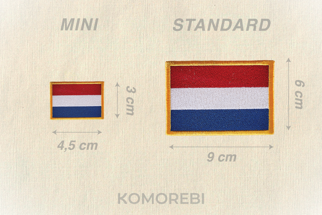 Pays Bas - Drapeau Brodé