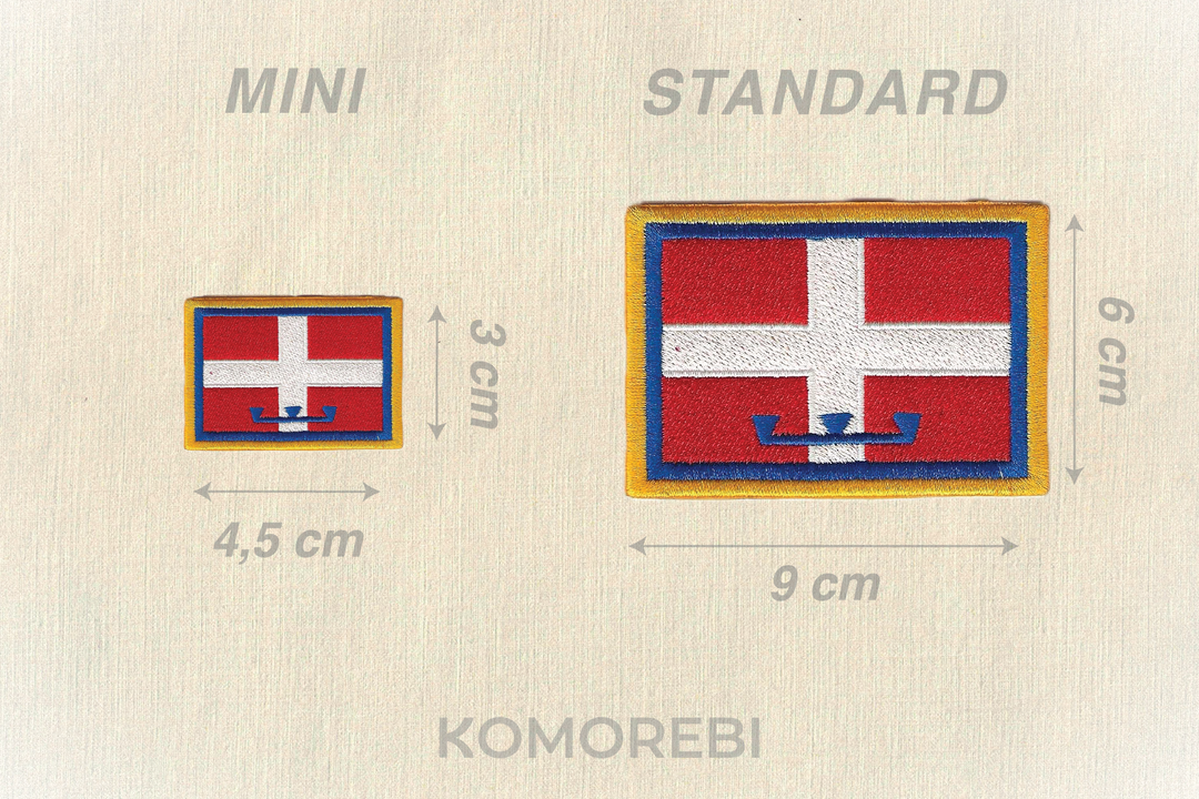 Aborigine - Bestickte Flagge