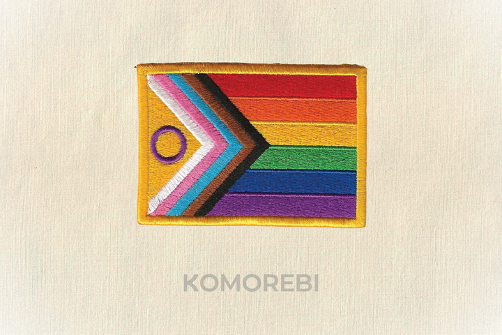 Progressive Pride - Drapeau Brodé
