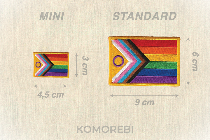 Progressive Pride - Drapeau Brodé