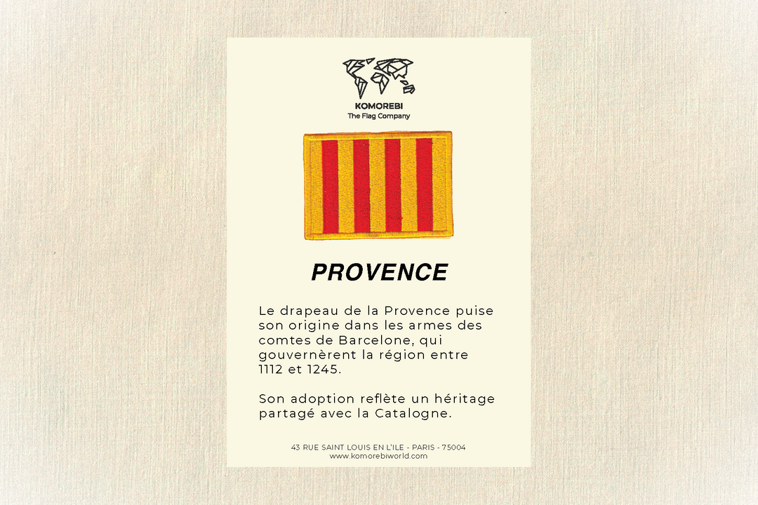 Provence - Drapeau Brodé